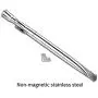 Hisencn BBQ 14 7/8'' Grill Burner Tubes Replacment for Home Depot Nexgrill 4 Burner 720-0830H, 720-0830D, Nexgrill Stainless Steel Burner Tubes Pipe Replacement Parts, 4 Pack