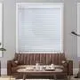 LOTUS & WINDOWARE 2'' Faux Wood Blind, 47'' x 72'', White LOTUS & WINDOWARE 2'' Faux Wood Blind, 47'' x 72'', White