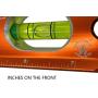 Swanson Tool Co TLL049M Savage Lightning Aluminum Torpedo Magnetic Illuminated Levels, 9'', 3 Vials
