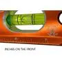 Swanson Tool Co TLL049M Savage Lightning Aluminum Torpedo Magnetic Illuminated Levels, 9'', 3 Vials