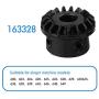 4pcs Hook Drive Gear Set, Plastic Sewing Machine Drive Shaft Gear Kit for Singer Sewing Machine Replacement Accessories