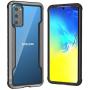 Korecase Compatible with Samsung S20 Case Double Series Military Grade Drop Protection Hybrid Heavy Duty Extreme Protection Clear Sturdy Metal Bumper Case Support Wireless Charging Blackgray