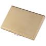 RFID Credit Card Holder for Women and Men, Stainless Steel Credit Card Wallet for Holding Debit Card and ID Card (Gold)