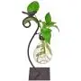 GAIATOP Desktop Glass Planter Hydroponics Vase, Planter Bulb Vase with Metal Stand for Home Office Garden Wedding Decoration, Modern Creative Bird Plant Terrarium Stand GAIATOP Desktop Glass Planter Hydroponics Vase, Planter Bulb Vase with Metal Stand for Home Office Garden Wedding Decoration, Modern Creative Bird Plant Terrarium Stand