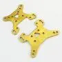 F Fityle 2-Pack Metal Front Rear Shock Tower for 1/12 Wltoys 124019 Replaces Upgraded Part