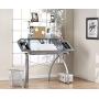 Studio Designs Futura Tower, Silver/Blue Glass