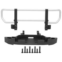 RC Front Bumper Metal Front Bumper Base RC Car Accessory Parts Fit Compatible with TRX4 / TRX6 1/10 RC Crawler Car