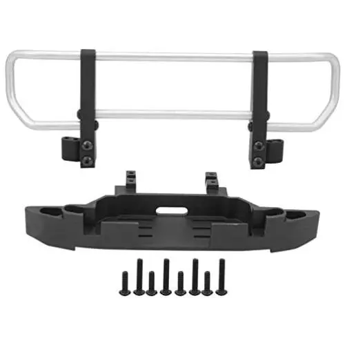 RC Front Bumper Metal Front Bumper Base RC Car Accessory Parts Fit Compatible with TRX4 / TRX6 1/10 RC Crawler Car RC Front Bumper Metal Front Bumper Base RC Car Accessory Parts Fit Compatible with TRX4 / TRX6 1/10 RC Crawler Car
