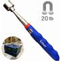 20 lbs Magnetic Telescoping Pick Up Tool for Small Metal Tools Extends from 7 to 30 inches / 185-720mm