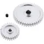 Hobbypark Metal Diff Differential Main Gear 42T & Motor Pinion Gear 27T Set for WLtoys A959-B A969-B A979-B K929-B 1/18 Scale RC Car Upgrade Parts (Sliver) Hobbypark Metal Diff Differential Main Gear 42T & Motor Pinion Gear 27T Set for WLtoys A959-B A969-B A979-B K929-B 1/18 Scale RC Car Upgrade Parts (Sliver)