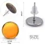 BronaGrand 30 Pieces Stainless Steel Stud Earring Cabochon Setting Post Cup for 12mm and 30 Pieces Clear Rubber Earring Safety Backs BronaGrand 30 Pieces Stainless Steel Stud Earring Cabochon Setting Post Cup for 12mm and 30 Pieces Clear Rubber Earring Safety Backs