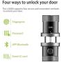 DATO Smart Door Lock,Touchscreen Digital Door Lock and Keyless Fingerprint Touchscreen, Secure Bluetooth, Great for Airbnb, Install, Apartments,Homes, Hotels and Offices, Silver (Upgraded 2.0 )