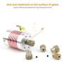 5PCS 32DP 540 Motor Pinion Gear 12T 13T 14T 15T 16T 3.175mm Shaft Pinion Gears Parts Set Kit for 1/10 RC Car Brushless Brush Motor