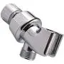 Shower Arm Holder for Handheld Shower Head, Adjustable Mount Bracket, Shower arm Adapter with Swivel Ball, Universal Mount (Chrome) Shower Arm Holder for Handheld Shower Head, Adjustable Mount Bracket, Shower arm Adapter with Swivel Ball, Universal Mount (Chrome)