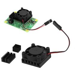 iUniker Raspberry Pi Computer Module 4 Heatsink, Raspberry Pi CM4 Cooling Fan and Heatsink, Pi Cooling Fan for Raspberry Pi Computer Module 4 (for CM4)