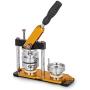 VEVOR Button Maker 75mm Rotate Button Maker 3inch Badge Maker Punch Press Machine with 100 Sets Circle Button Parts for Friends Children DIY Gifts