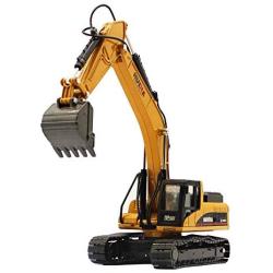 fisca 1/50 Diecast Excavator Metal Model Construction Vehicle Toy