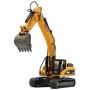 fisca 1/50 Diecast Excavator Metal Model Construction Vehicle Toy