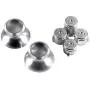 eXtremeRate Metal Silver Alumium Alloy Thumbsticks Bullet ABXY Mod Buttons Replacement Parts for Xbox One Standard, Xbox One Elite, Xbox One S/X Controller eXtremeRate Metal Silver Alumium Alloy Thumbsticks Bullet ABXY Mod Buttons Replacement Parts for Xbox One Standard, Xbox One Elite, Xbox One S/X Controller