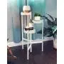 Indoor Corner Plant Stand Tall Plant Stands for Living Room White Plant Patio Side Table Window Plant Shelves Tiered Plant Stand Outdoor Plant Shelf Metal Large Plant Stand Mid Century Modern Decor Indoor Corner Plant Stand Tall Plant Stands for Living Room White Plant Patio Side Table Window Plant Shelves Tiered Plant Stand Outdoor Plant Shelf Metal Large Plant Stand Mid Century Modern Decor