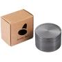Golden Bell 4 Piece 2'' Spice Herb Grinder - Nickel Black
