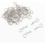 50pcs Metal Stainless Steel Universal 1/10 Scale Bend Body Clips Pins RC Car Replacement for Redcat 02053 HSP Traxxas HPI Himoto