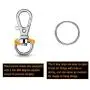 Roctee 195 Piece Silvery Swivel Snap Hooks and O Key Rings with Open Jump Ring, Metal Lobster Claw Clasp Key Chain Parts for Craft DIY Accessory Roctee 195 Piece Silvery Swivel Snap Hooks and O Key Rings with Open Jump Ring, Metal Lobster Claw Clasp Key Chain Parts for Craft DIY Accessory