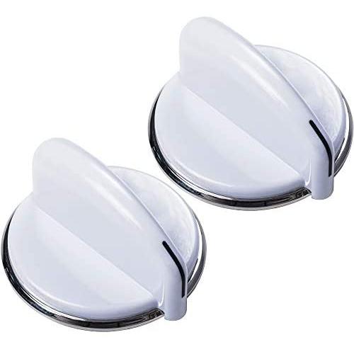 Unbreakable WE01X20378 Control Knob with METAL Ring Replacement Part by Blue Stars - Exact Fit For General Electric Dryers and Washers - Replaces WE01X20432 WH01X10307 WH01X10460 - PACK OF 2 Unbreakable WE01X20378 Control Knob with METAL Ring Replacement Part by Blue Stars - Exact Fit For General Electric Dryers and Washers - Replaces WE01X20432 WH01X10307 WH01X10460 - PACK OF 2