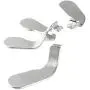 eXtremeRate 4 pcs Metal Stainless Steel Paddles Hair Trigger Locks Replacement Parts Video Games Accessories Kits for Xbox One Elite, Elite Seies 2 Controller eXtremeRate 4 pcs Metal Stainless Steel Paddles Hair Trigger Locks Replacement Parts Video Games Accessories Kits for Xbox One Elite, Elite Seies 2 Controller