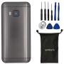 sunways Battery Case with Rear Camera Glass Lens+ Volume Button + Power Button Replacement for HTC One M9 M9 One Hima(Gunmetal Gray)