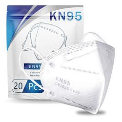 Hotodeal KN95 Mask Safety Mask Comfort Breathable Mask Headband Style
