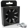 Discagenda Aluminum Disc-Binding Discs 24mm 0.94in 8 Piece Set Silver