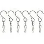 KUUQA Swivel Hooks Clips for Hanging Wind Spinners Wind Chimes Crystal Twisters Party Supply(6 Pack) KUUQA Swivel Hooks Clips for Hanging Wind Spinners Wind Chimes Crystal Twisters Party Supply(6 Pack)