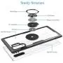 Galaxy Note 10+ Plus/Pro/5G Case,WATACHE Crystal Clear Carbon Fiber Design Armor Protective Case with 360 Degree Rotation Finger Ring Grip Holder Kickstand for Galaxy Note 10+/Plus,Black Galaxy Note 10+ Plus/Pro/5G Case,WATACHE Crystal Clear Carbon Fiber Design Armor Protective Case with 360 Degree Rotation Finger Ring Grip Holder Kickstand for Galaxy Note 10+/Plus,Black