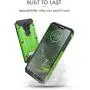 Motorola Moto G7 Power Case, Evocel [Explorer Series Pro] Premium Full Body Case with Glass Screen Protector, Belt Clip Holster, Metal Kickstand for Motorola Moto G7 Power (XT1955), Green