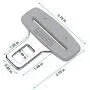 MOCHENT 2 Pack Seat Belt Clip - Car Seat Belt Buckle Stainless Steel Metal Universal Safety Seat Belt Silencer Alarm Stopper Insert Plug for All Vehicles Cars (Gray) MOCHENT 2 Pack Seat Belt Clip - Car Seat Belt Buckle Stainless Steel Metal Universal Safety Seat Belt Silencer Alarm Stopper Insert Plug for All Vehicles Cars (Gray)