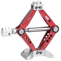 RC Car Jack, RC Crawler Adjustable Metal Scissor Jack for 1:10 Scale RC Car Tool Part Accessory