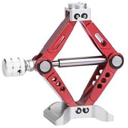 RC Car Jack, RC Crawler Adjustable Metal Scissor Jack for 1:10 Scale RC Car Tool Part Accessory