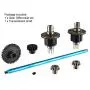 T-Power WLtoys A959 Upgrade Parts Aluminum Metal for 1/18 Electric Remote Control RC Car Fit A949 A969 A979 K929 Differential Gear