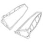Turn Indicator Protector for F650GS F700 GS S1000R, Motorcycle Metal Turn Signal Light Protector Indicator Guard (Silver)