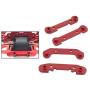F Fityle 4pcs Upgrade Metal Reinforced Swing Arm RC Car Model Replace Set for 1:14 Wltoys 144001 - Red