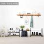 CAXXA 3-Tier Stackable and Expandable Metal Wire Utility Rack Storage For Shoe Household Accessory Organizer Shelf In Entryway Closet Bedroom Kitchen Garage, Bronze