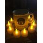 Flameless LED Tea Light Candles, 36 PK Vivii Battery-Powered Unscented LED Tealight Candles, Fake Candles, Tealights (36 Pack)
