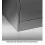 Tennsco 7218-LGY 24 Gauge Steel Standard Welded Storage Cabinet, 4 Shelves, 150 lbs Capacity per Shelf, 36'' Width x 72'' Height x 18'' Depth, Light Grey