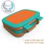 Bentgo Kids Brights – Leak-Proof, 5-Compartment Bento-Style Kids Lunch Box – Ideal Portion Sizes for Ages 3 to 7 – BPA-Free and Food-Safe Materials (Orange)