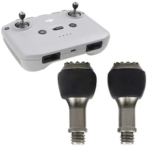 Hanatora Remote Controller Stick Thumb for DJI Mini 2/Mavic Air 2,Metal Aluminum Control Joystick Rocker Drone Replacement Accessories Hanatora Remote Controller Stick Thumb for DJI Mini 2/Mavic Air 2,Metal Aluminum Control Joystick Rocker Drone Replacement Accessories
