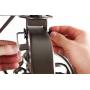 Liberty Garden 710 Navigator Rotating Garden Hose Reel, Holds 125-Feet of 5/8-Inch Hose - Bronze