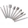 XT AUTO 10Pcs High Speed Steel Burr Bits Rotary Carving Burs Woodworking Rotary File Set for Metal Rotary Files Bit Wood Cutting Burrs Set XT AUTO 10Pcs High Speed Steel Burr Bits Rotary Carving Burs Woodworking Rotary File Set for Metal Rotary Files Bit Wood Cutting Burrs Set