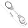Liberty Imports Heavy Duty Diecast Metal Stainless Steel Handcuffs with Keys - Bulk Party Favors for Police Role Play (6 Pack) Liberty Imports Heavy Duty Diecast Metal Stainless Steel Handcuffs with Keys - Bulk Party Favors for Police Role Play (6 Pack)