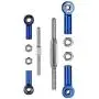 7-Pack Adjustable Alloy Turnbuckles Aluminum Camber Toe Links Set for 1/10 Traxxas Slash 2WD RC Truck Upgrade Hop-Up Parts 7-Pack Adjustable Alloy Turnbuckles Aluminum Camber Toe Links Set for 1/10 Traxxas Slash 2WD RC Truck Upgrade Hop-Up Parts